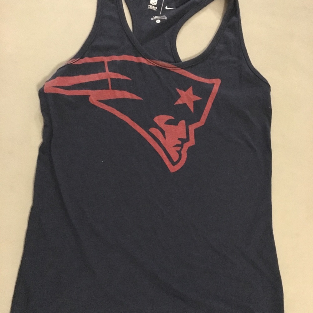 New England Patriots racer back tank
